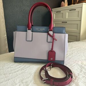 Kate Spade Satchel in Blue and Red